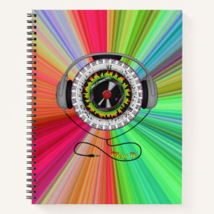 Music of Life Spiral Notebook