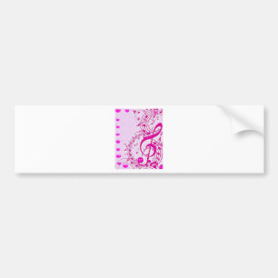 Music of love_ bumper sticker