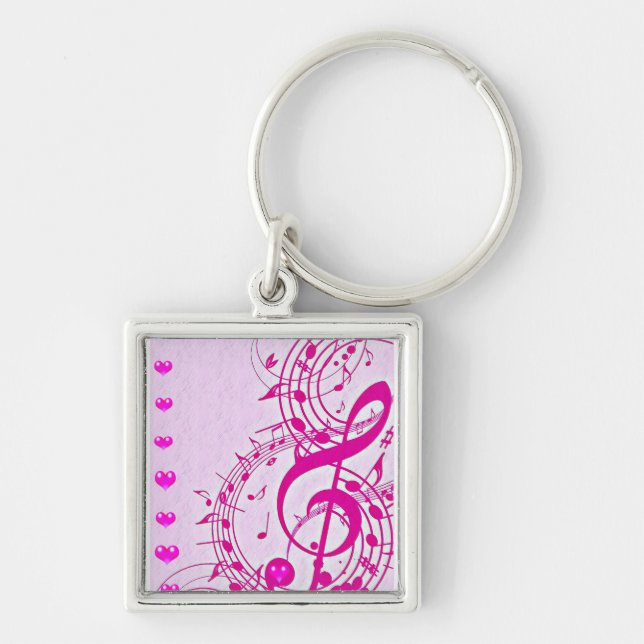 Music of love_ key ring (Front)