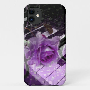 Music Of Love,Purle_ Case-Mate iPhone Case