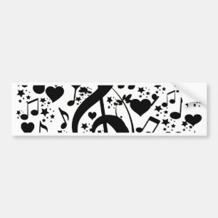 Music of the heart_ bumper sticker