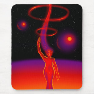 Music of the spheres mouse pad