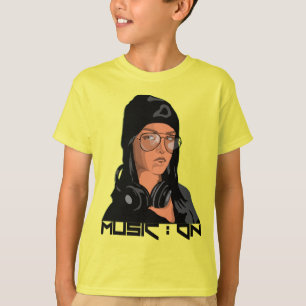 Music On Kids' Basic T-Shirt