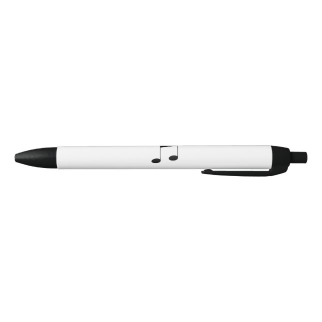 Music One Black Beam Note, Blue Ink Pen (Bottom)