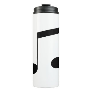 Music One Black Beam Note, Thermal Tumbler
