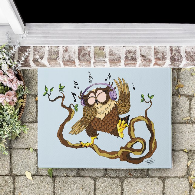 Music Owl Doormat (Creator Uploaded)