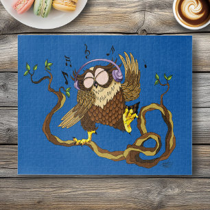 Music Owl Jigsaw Puzzle