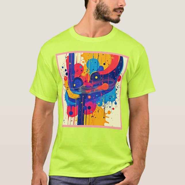 Music Paints Emotion T-Shirt (Front)