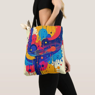 Music Paints Emotion Tote Bag