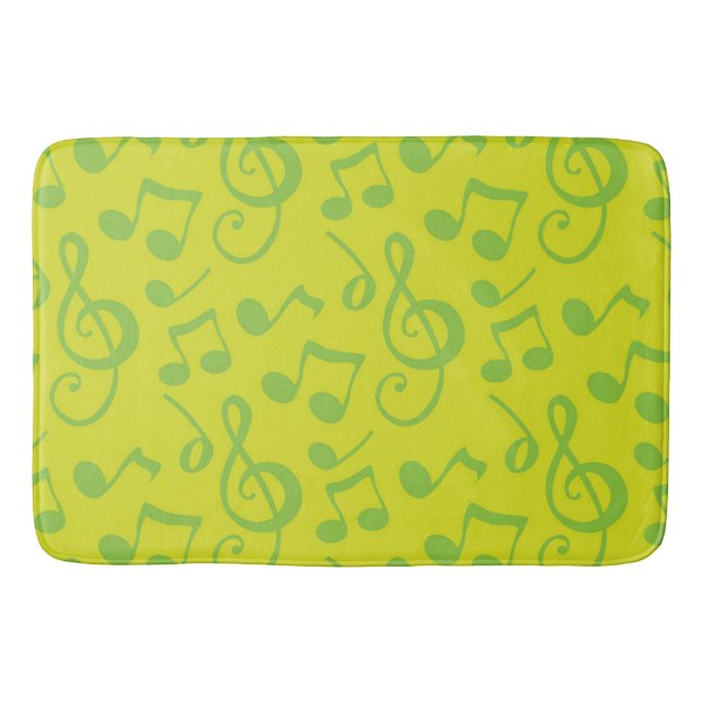 Music pattern bath mat (Front)