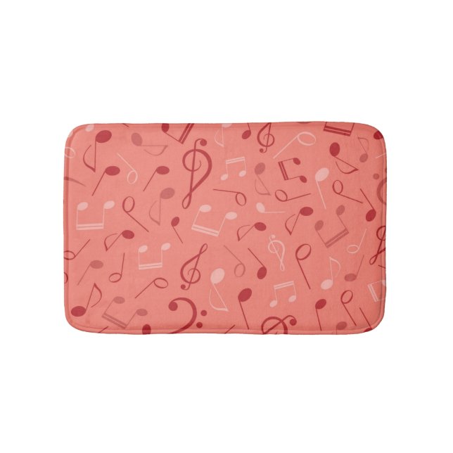 Music pattern bath mat (Front)