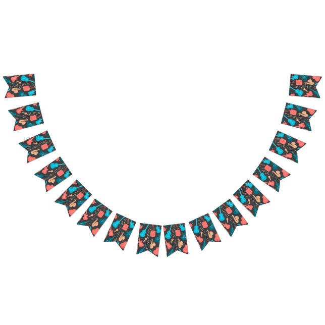 Music pattern bunting  (All)