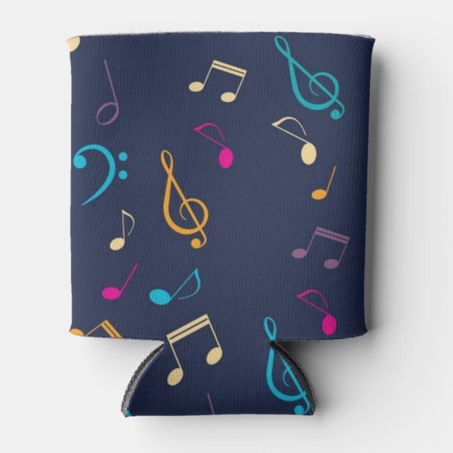 Music pattern can cooler (Front)
