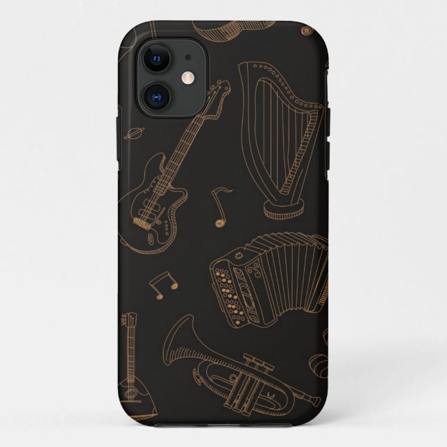 Music pattern Case-Mate iPhone case (Back)