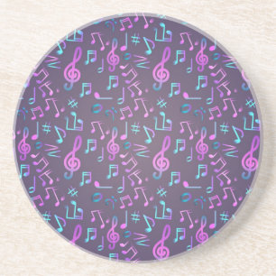 Music pattern coaster