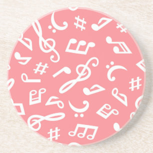 Music pattern coaster