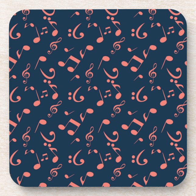 Music pattern coaster (Front)