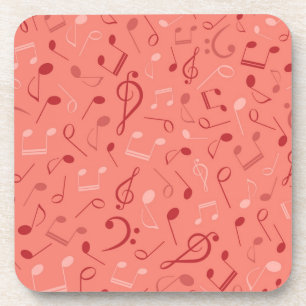 Music pattern coaster