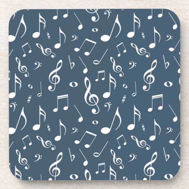 Music pattern coaster (Front)