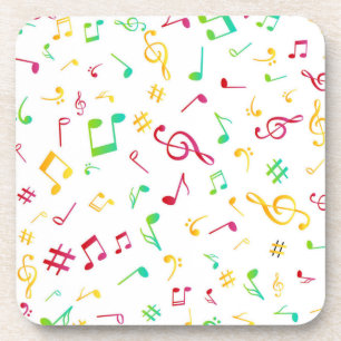 Music pattern coaster