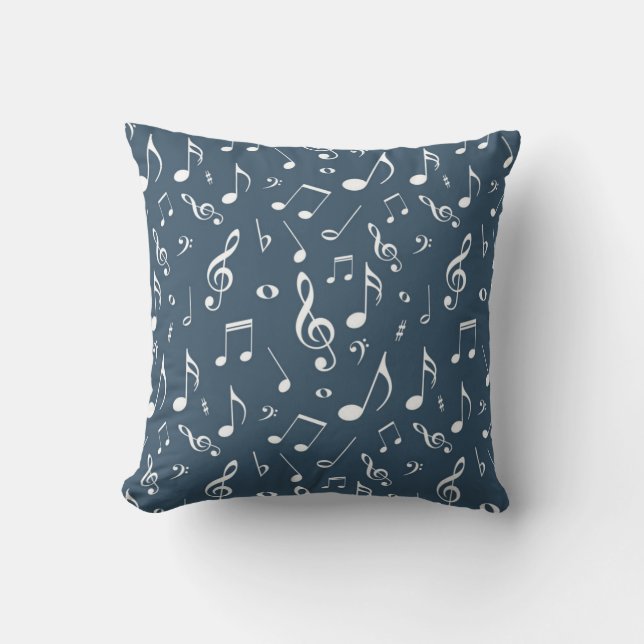Music pattern cushion (Front)