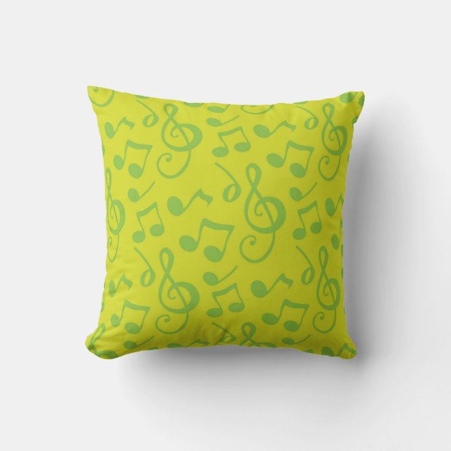 Music pattern cushion (Front)