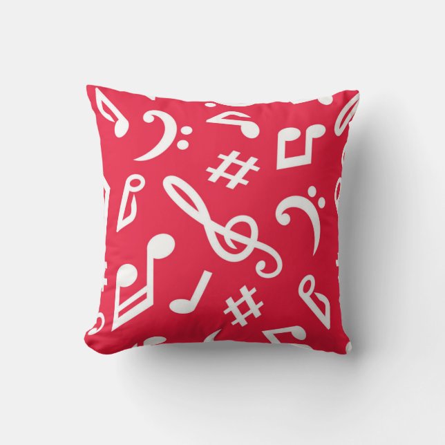 Music pattern cushion (Front)