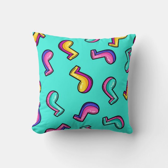 Music pattern cushion (Front)