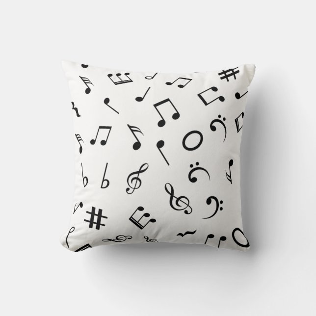 Music pattern cushion (Front)