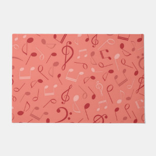 Music pattern doormat