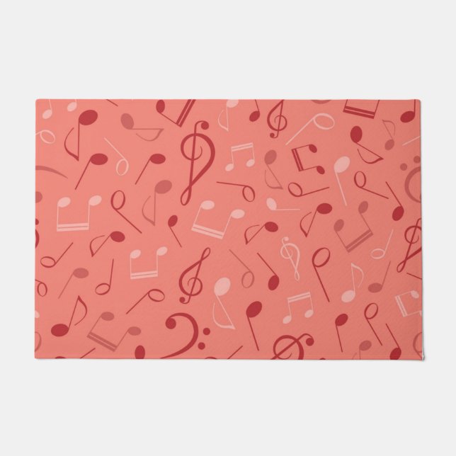 Music pattern doormat (Front)
