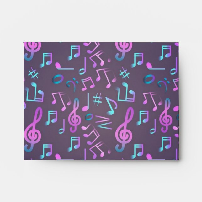 Music pattern envelope (Front)