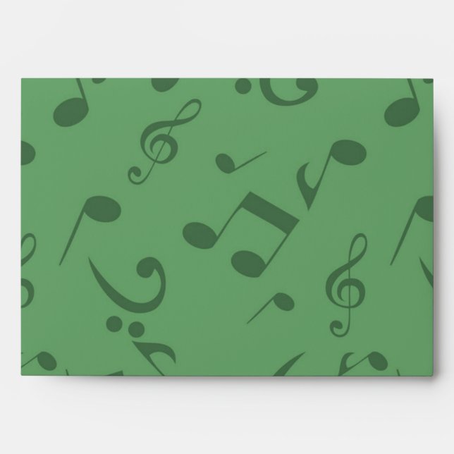 Music pattern envelope (Front)