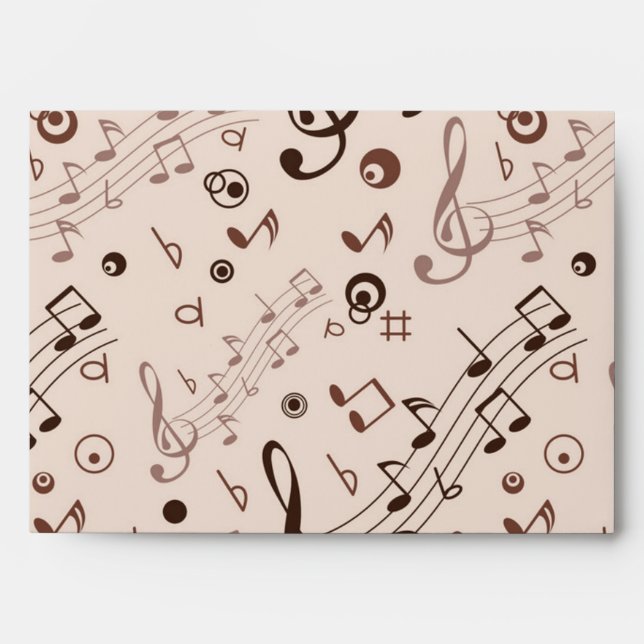 Music pattern envelope (Front)