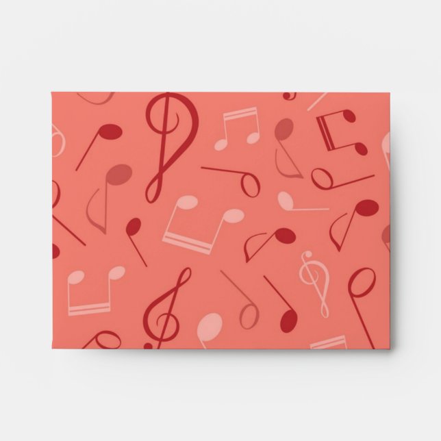 Music pattern envelope (Front)
