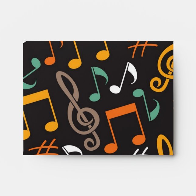 Music pattern envelope (Front)