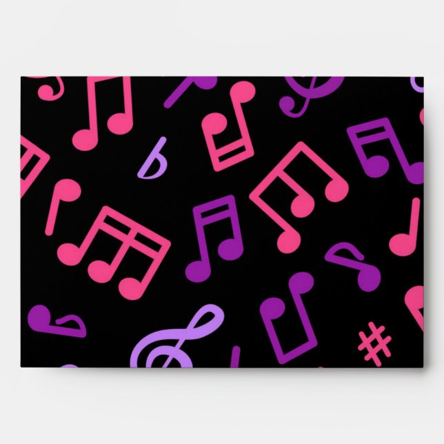 Music pattern envelope (Front)