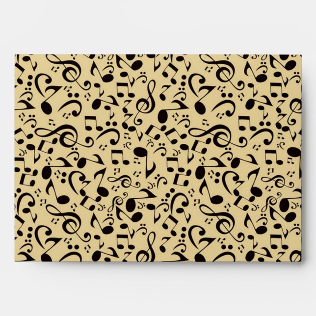 Music pattern envelope (Front)