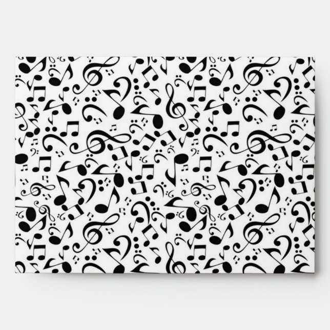 Music pattern envelope (Front)