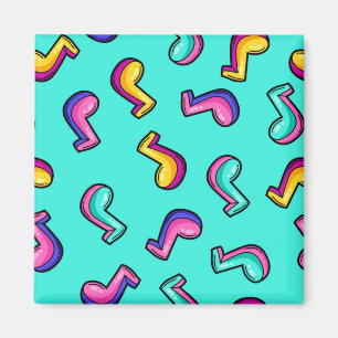 Music pattern magnet