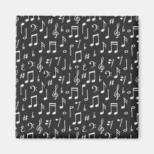 Music pattern magnet