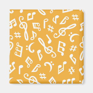 Music pattern magnet