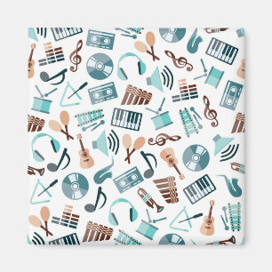Music pattern magnet