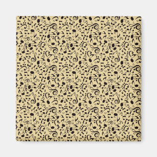 Music pattern magnet