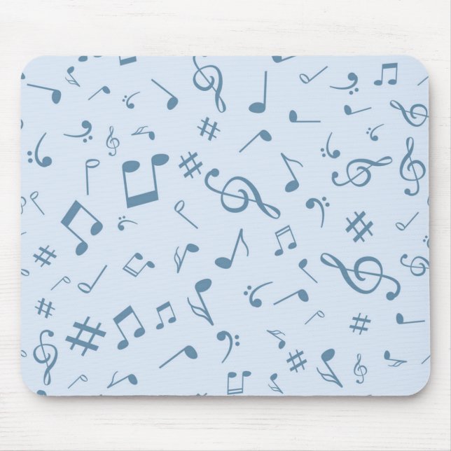 Music pattern mouse pad (Front)