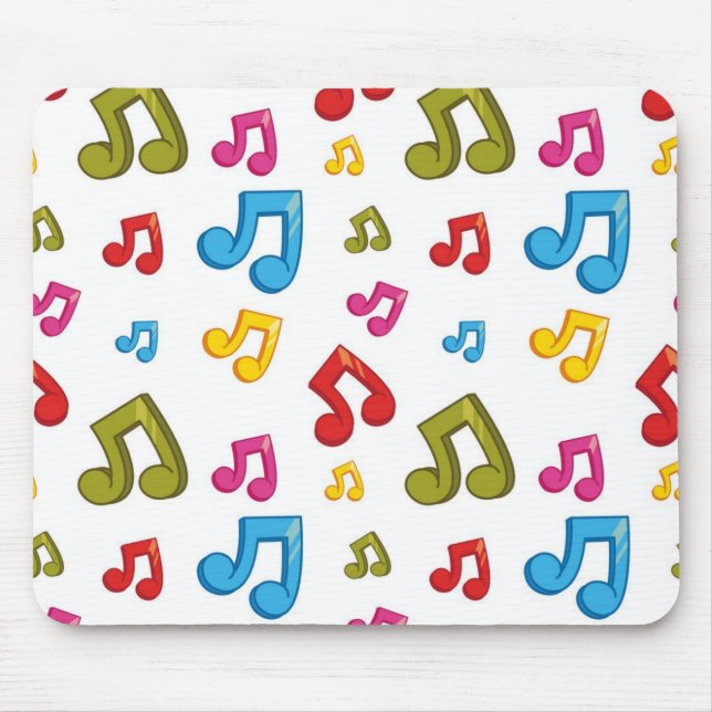 Music pattern mouse pad (Front)