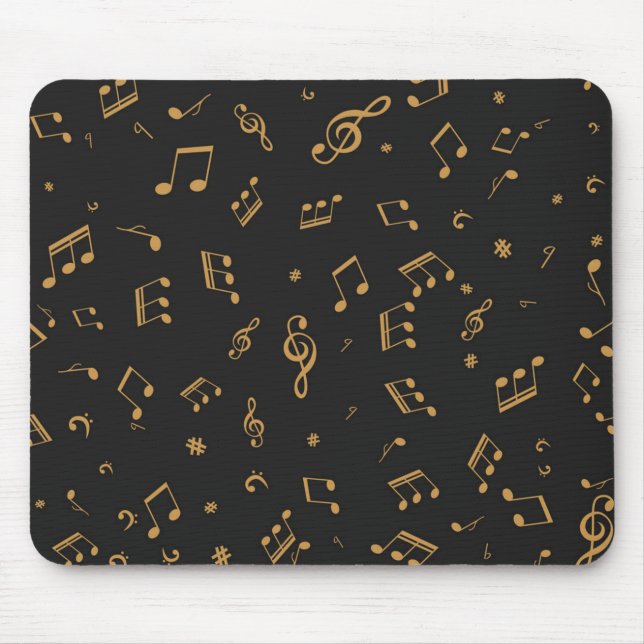 Music pattern mouse pad (Front)