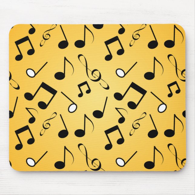Music pattern mouse pad (Front)