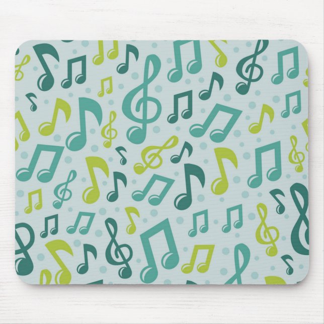 Music pattern mouse pad (Front)