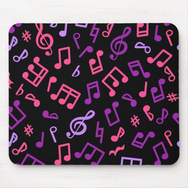 Music pattern mouse pad (Front)